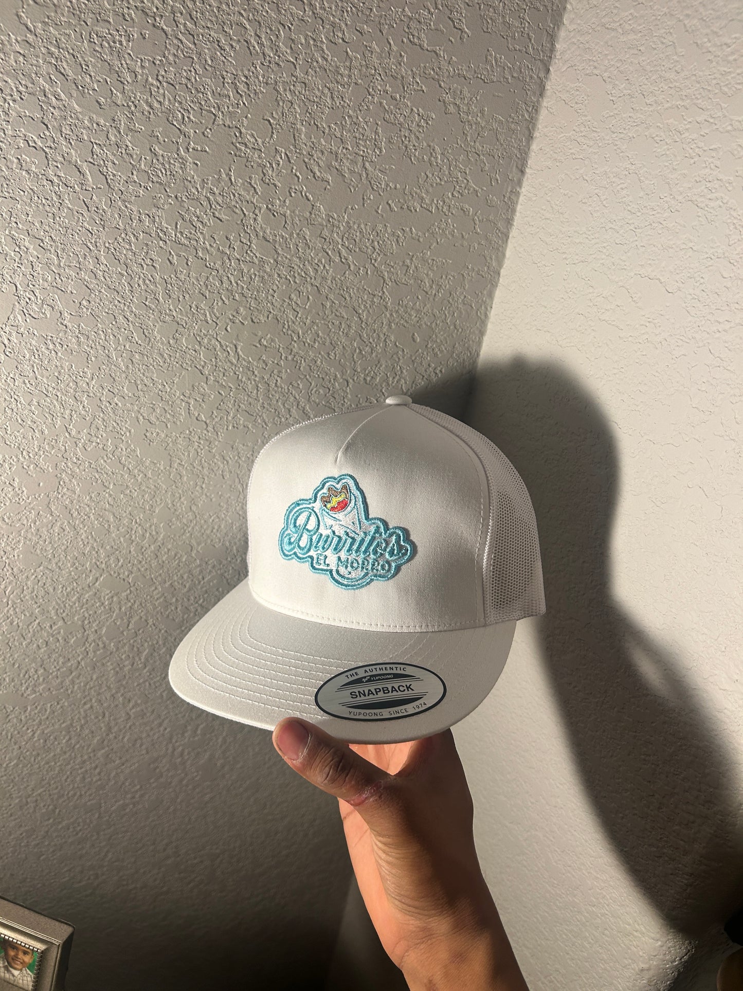 Baby blue Burritos El Morro